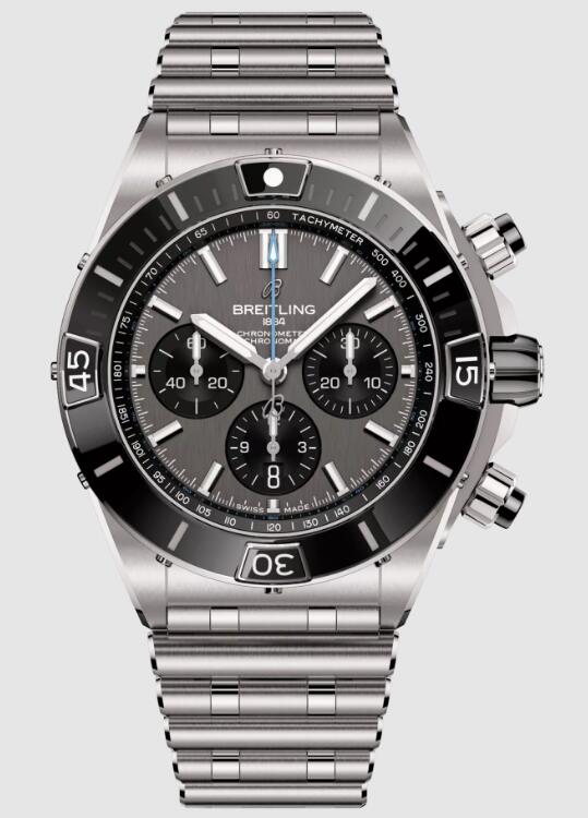 Replica Breitling Super Chronomat B01 Automatic 44 Titanium EB0136251M1E1 Watch